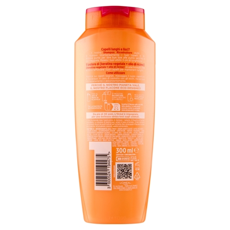 Elvive Dream Long Shampoo Ricostruttore, per Capelli Lunghi e Lisci, 300 ml